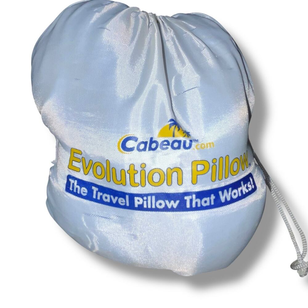 Cabeau Evolution Classic Memory Foam Neck Pillow Travel Support Washable Bag - Picture 3 of 13
